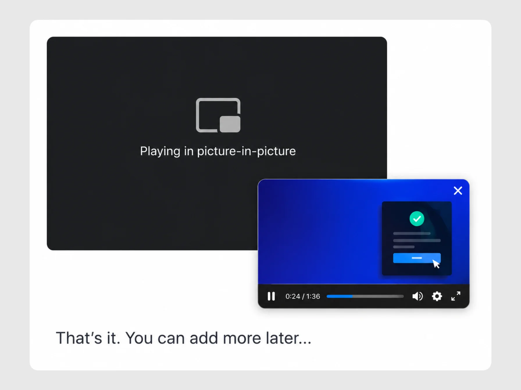 Picture-in-Picture